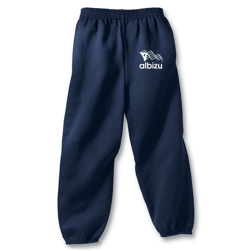 Fleece Sweatpant with Pockets -- Navy