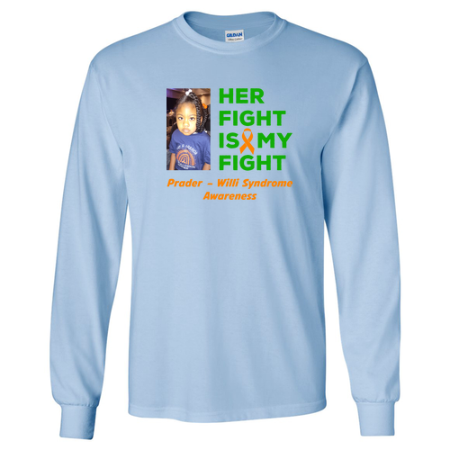 PWS Long sleeve T-Shirt -- Light Blue