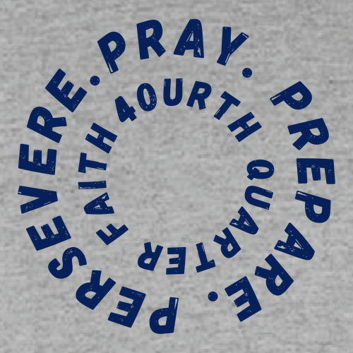 Prepare, Pray, Persevere Hoodie -- Sport Grey
