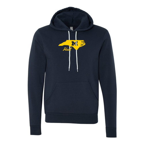 Bella Canvas Soft Sponge Fleece Hoodie -- Navy