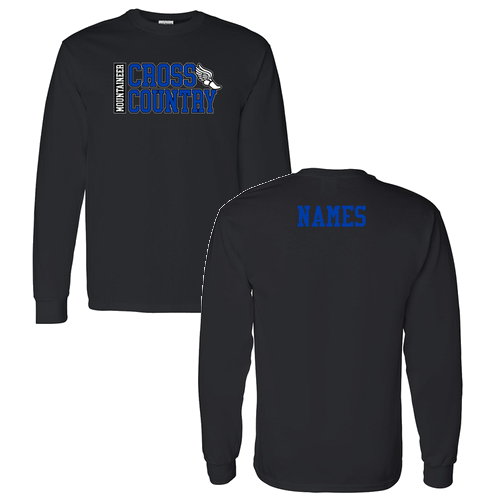 Gildan Heavy Cotton Longsleeve Basic T-Shirt -- Black