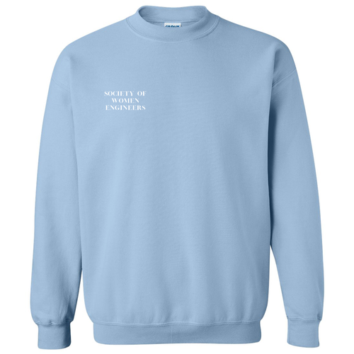 Gildan Heavy Blend Crew Neck Sweatshirt -- Light Blue
