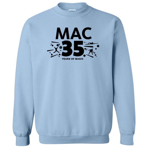 Gildan Heavy Blend Crew Neck Sweatshirt -- Carolina Blue
