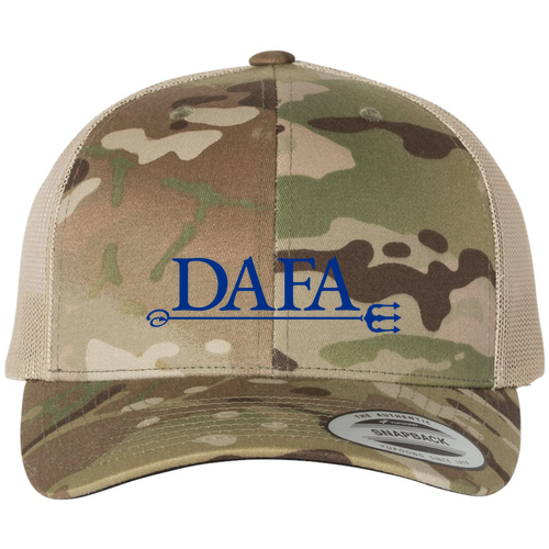Yupoong Retro Trucker -- Multicam Green / Khaki