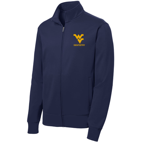 Sport-Tek Sport-Wick Fleece Full-Zip Jacket -- Navy