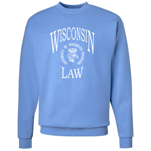 Hanes EcoSmart Crewneck Sweatshirt -- Carolina Blue