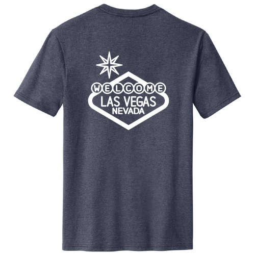 District Made Soft Perfect Blend Tee -- Heathered Navy, Sign