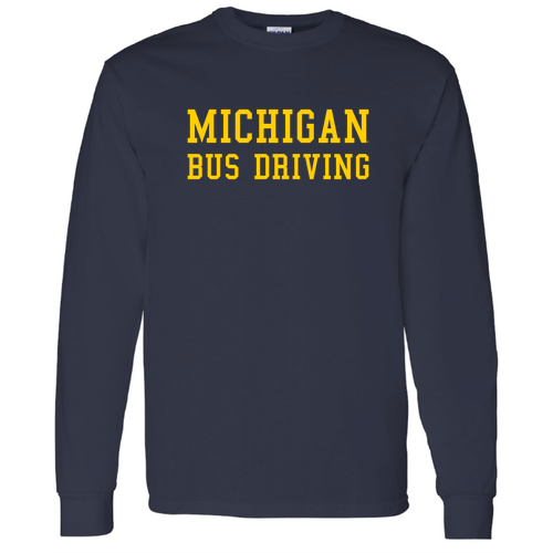 Longsleeve T-Shirt -- Navy