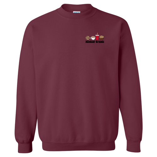 Gildan Heavy Blend Crew Neck Sweatshirt -- Maroon