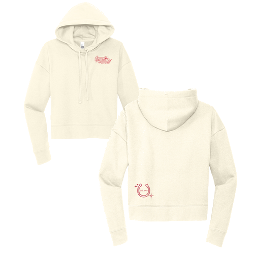 District Women's V.I.T. Fleece Hoodie -- Gardenia