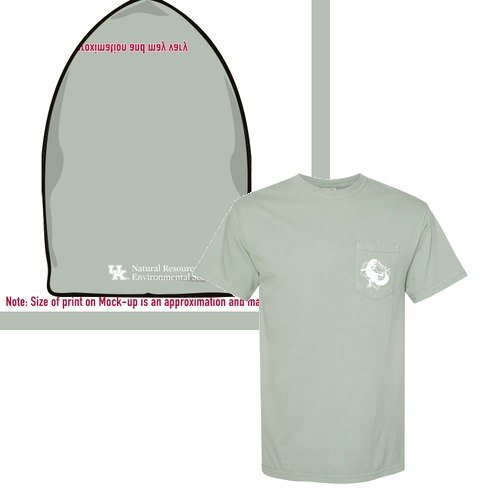 Comfort Colors Short Sleeve Pocket Tee -- Bay