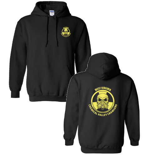 Gildan Heavy Blend Hooded Sweatshirt -- Black