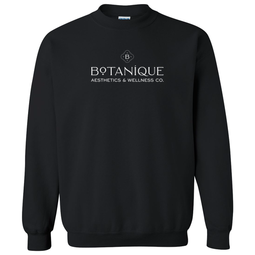 Botanique Gildan Crewneck Sweatshirt -- Black