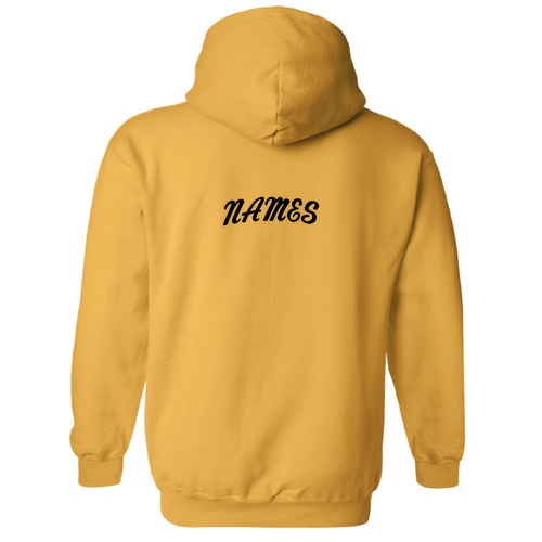 Gildan Heavy Blend Hooded Sweatshirt -- Gold