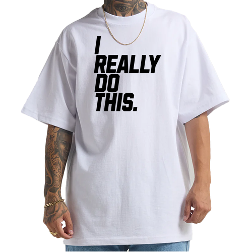 Shaka Wear Adult Max Heavyweight T-Shirt -- White