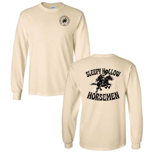 Gildan Ultra Cotton Longsleeve Basic T-Shirt -- Natural