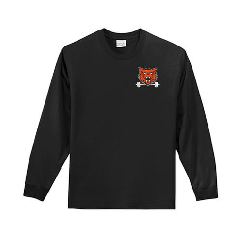 Port and Company100% Cotton Essential Long Sleeve T-Shirt -- Jet Black