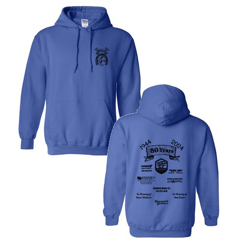 Gildan Heavy Blend Hooded Sweatshirt -- Royal