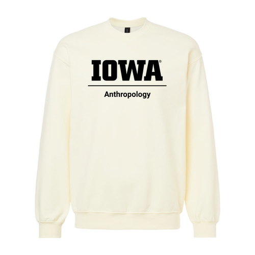 Gildan Adult Softstyle Fleece Crew Sweatshirt -- Off White