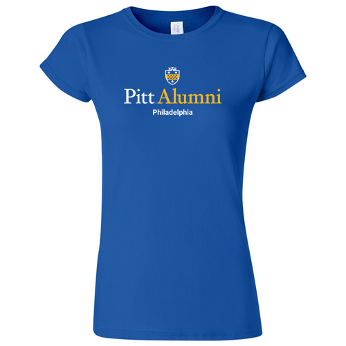Gildan Ladies Fashion Fit T-Shirt -- Royal