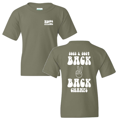 Gildan Heavy Cotton Basic Youth T-Shirt -- Military Green