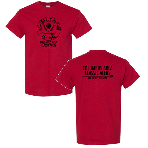 Gildan Heavy Cotton Basic T-Shirt -- Antique Cherry Red