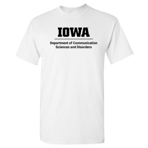 Iowa Lockup Gildan Heavy Cotton Basic T-Shirt -- White