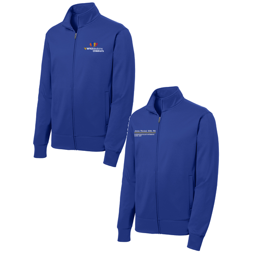 Sport-Tek Sport-Wick Fleece Full-Zip Jacket -- True Royal
