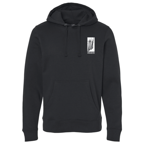 J America BTB Fleece Full Zip Hood -- Black