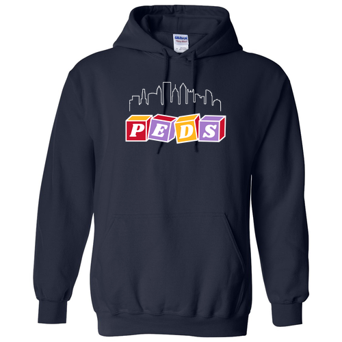 Gildan Heavy Blend Hooded Sweatshirt -- Navy