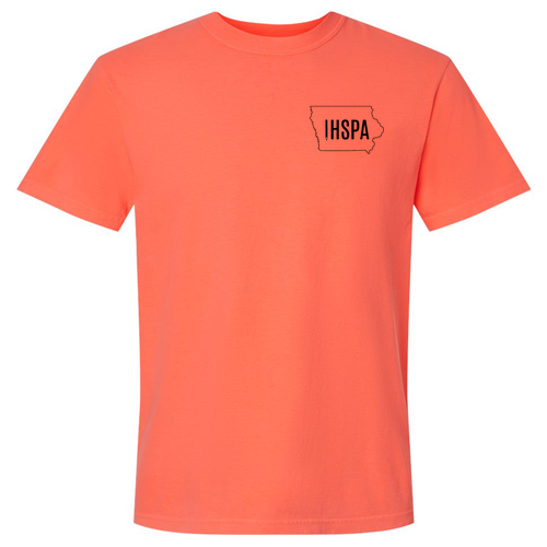 Comfort Colors Unisex Garment-Dyed Heavyweight T-Shirt -- Neon Red Orange