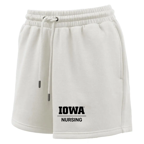 Pennant Womens Fleece Short -- Cream