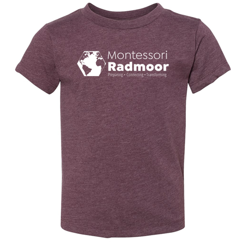 Toddler/Primary Bella Canvas Tee -- Heather Maroon