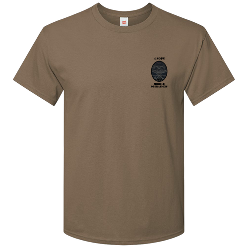 Hanes Essential ComfortSoft Short Sleeve Tee -- Coyote Brown