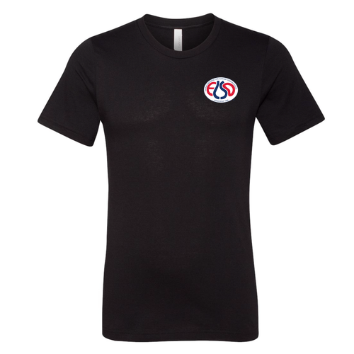 Bella Canvas Unisex Heather CVC T-Shirt -- Solid Black Blend
