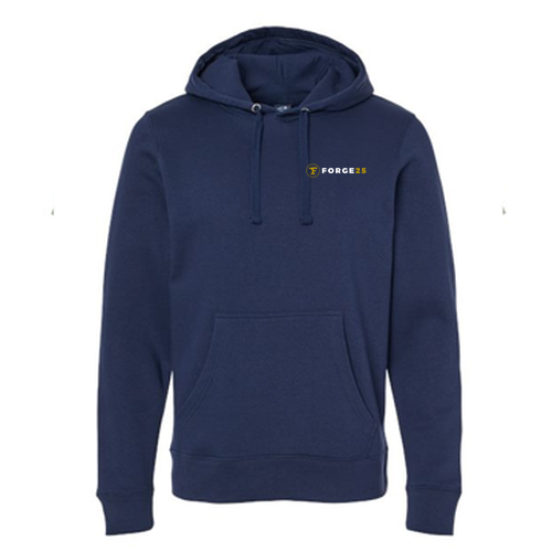 J America Unisex Fleece Hooded Sweatshirt -- True Navy