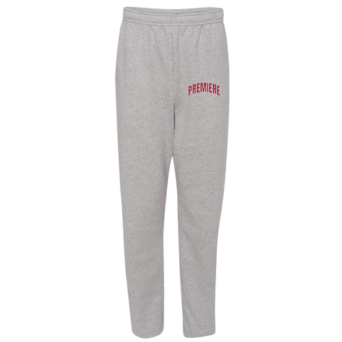 Jerzees Open Bottom Sweatpants -- Athletic Heather