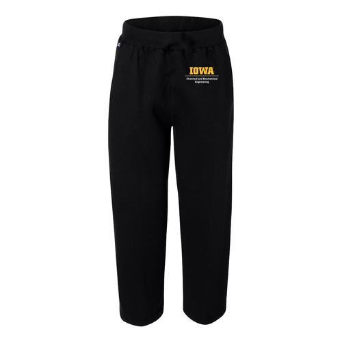 J American Premium Open Bottom Sweatpants -- Black