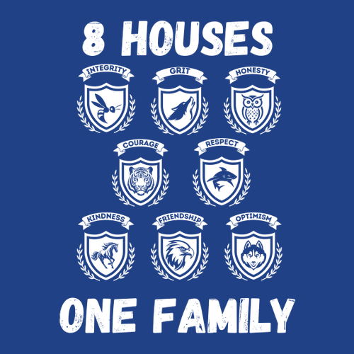 Youth Respect House Gildan Heavy Cotton Basic T-Shirt -- Royal