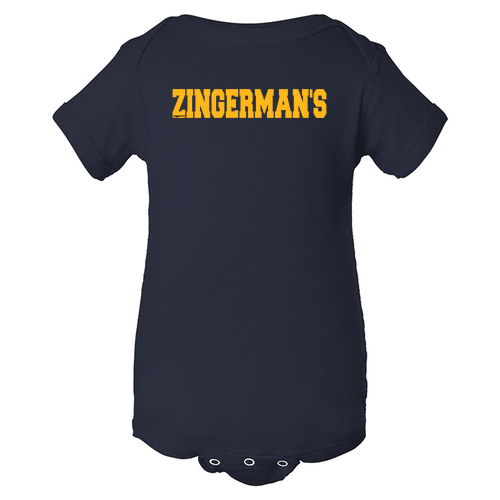 Rabbit Skins Lap Shoulder Onesie Infant -- Navy