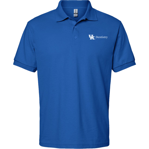 Gildan DryBlend Jersey Polo -- Royal
