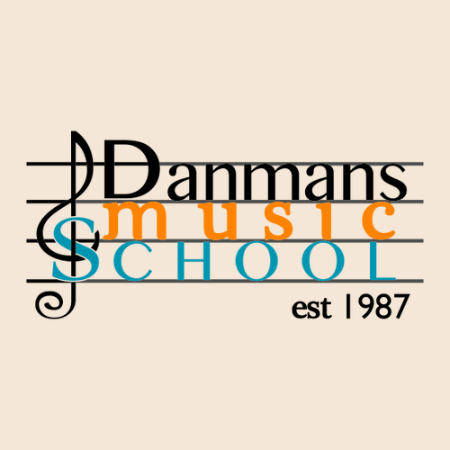 Danmans Music School Tee -- Ivory