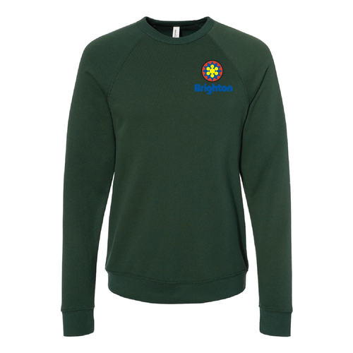 Brighton Logo 2 Full color -- Crewneck Sweatshirt Forest