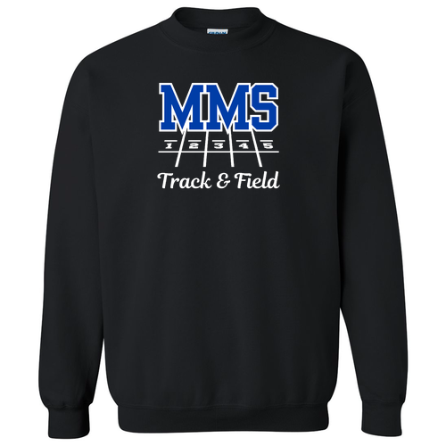 Gildan Heavy Blend Crew Neck Sweatshirt -- Black