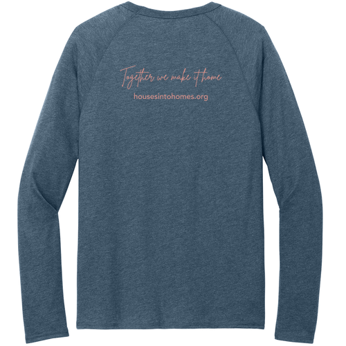 District Featherweight French Terry Long Sleeve Crewneck -- Washed Indigo