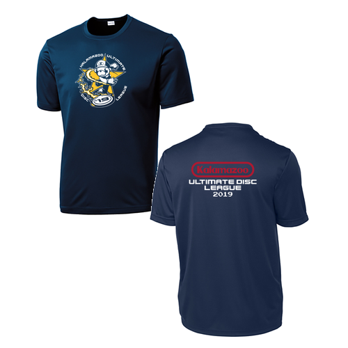 Mario Bear 2019 Sport Tek Competitor Tee -- True Navy