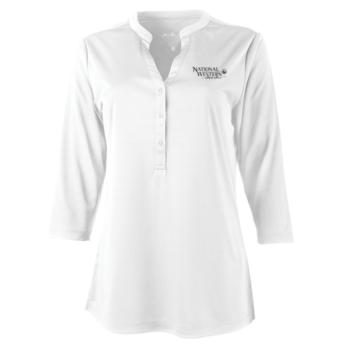 Charles River Womens Windsor Henley -- White