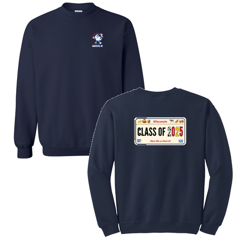 Gildan Heavy Blend Crew Neck Sweatshirt -- Navy