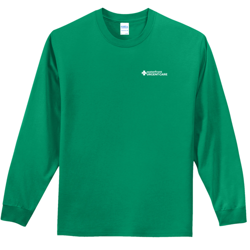 Port and Company100% Cotton Essential Long Sleeve T-Shirt -- Kelly