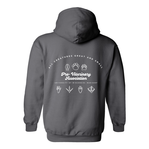 Gildan Heavy Blend Hooded Sweatshirt -- Charcoal